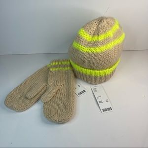 Beanie and mittens